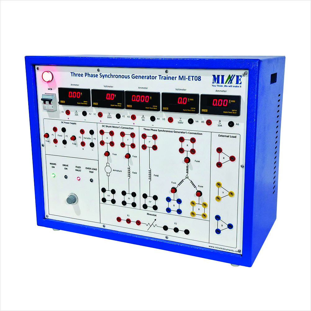 Three Phase Synchronous Generator Lab (MI-ET08) - Image 2