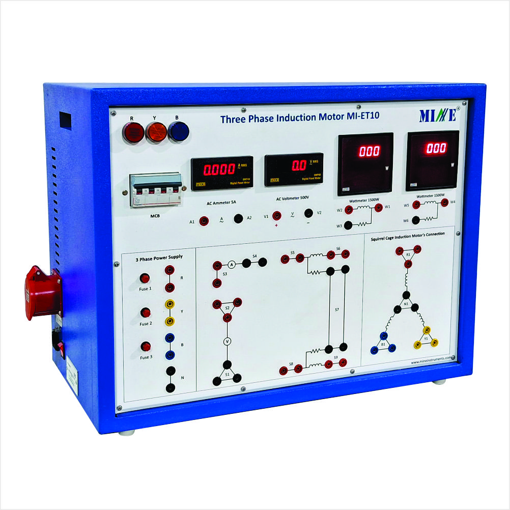 Three Phase Induction Motor Trainer (MI-ET10) - Image 2