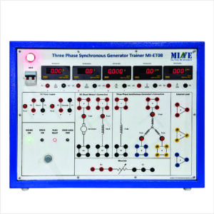 Three Phase Synchronous Generator Lab (MI-ET08)