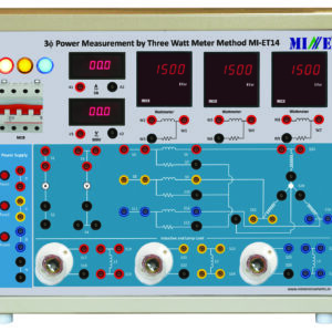 Three Phase Power Measurement by Three Watt Meter (MI-ET14)