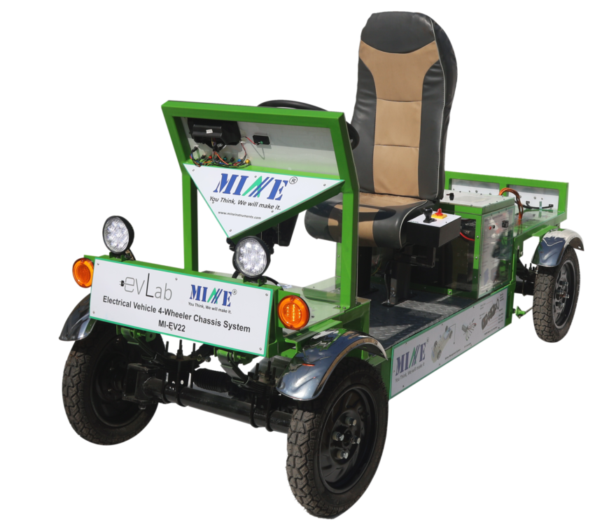MI-EV22 Electrical Vehicle 4 Wheeler Chassis System